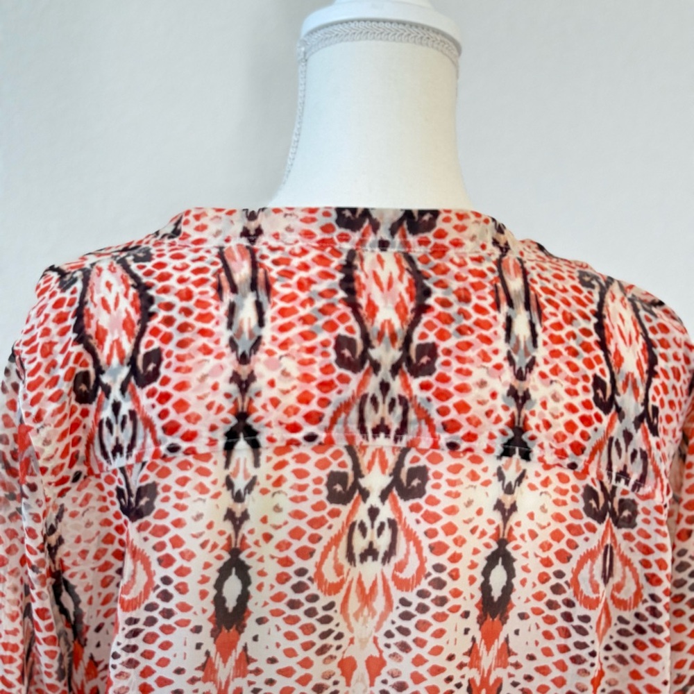 Women's Multicolor Patterned Top - Picture 6 of 10